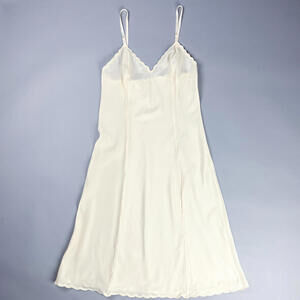 Vintage Nude Dress Slip with Adjustable Straps